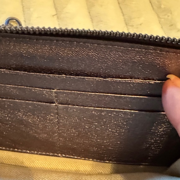 Jimmy Choo Star-Studded Metallic Wallet - Picture 6 of 12